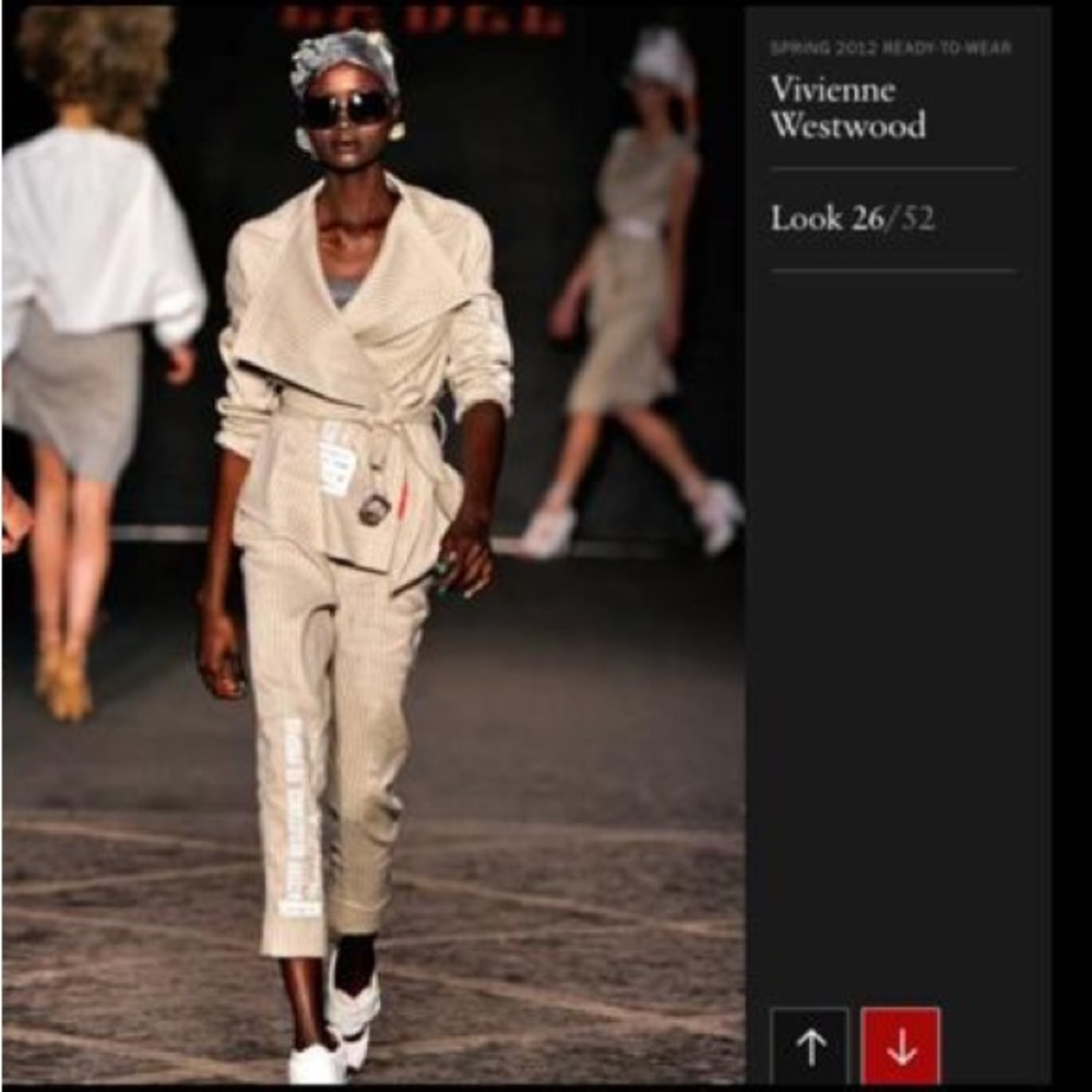 Vivienne Westwood SET Pants and hat RARE NWT size SMALL